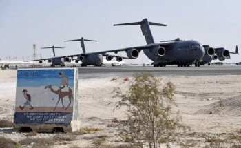 إصابة قاعدة العديد القطرية بصاروخ إيراني ..والدفاعات القطرية تتصدى لصاروخ آخر