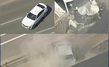 الخطاف يخذل الشرطة.. مطاردة في كاليفورنيا تنتهي بنهاية كارثية (شاهد)