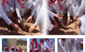 بحضور رئيس مركز بدع بن خلف.. تدشين مبادرة «القرية الخضراء» في قرى وهجر الحائط (صور)