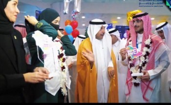 استقبال حافل لأبطال آيسف 2026 بمطار الملك فهد الدولي.. وصحيفة الشمال تبارك الإنجاز الوطني العالمي