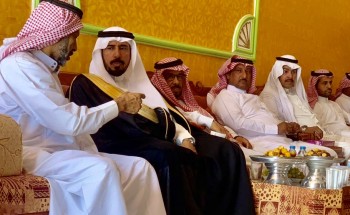 محافظ الحائط ينقل تعازي أمير منطقة حائل لرئيس مركز بدع بن خلف