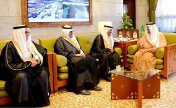 سمو أمير الرياض يستقبل رئيس مجلس إدارة شركة الشرق الأوسط للرعاية الصحية