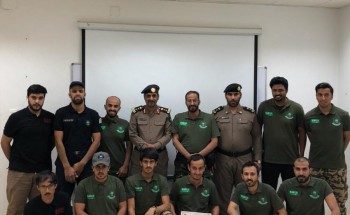 اختتام الدورة التأسيسية للمتطوعين بالرس