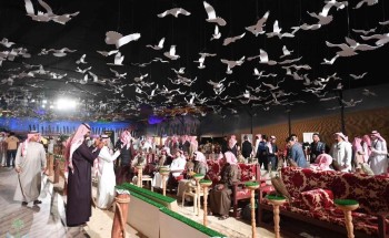 إقبال كبير في أول أيام معرض الصقور والصيد السعودي