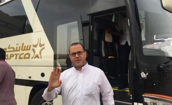 وصول حافلة برنامج العمرة الرمضانية التي نفذتها الشؤون الصحية لمنسوبيها