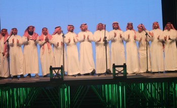 بالصور .. أكثر من 18 ألف حضور مسرح الوطن في حفل اليوم الوطني 88 بعرعر