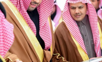 الأمير فيصل بن خالد بن سلطان يضع حجر الأساس لوحدة بيطرية نموذجية في منطقة الحدود الشمالية