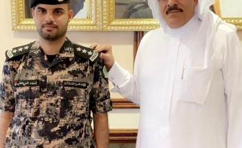 محافظ املج يقلد “الفايدي” رتبته الجديدة