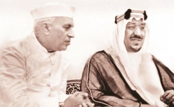 فيديو نادر لزيارة الملك سعود للهند وبرفقته الملوك فيصل وفهد وعبدالله قبل 78 عاماً