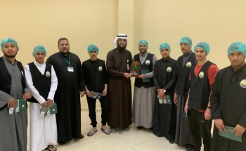 فريق ثانوية أندلس الحضارة التطوعي يدشن مبادراته المجتمعية