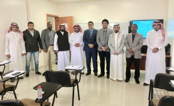 ورشة عمل بمعهد طيبة للتدريب العالي بعسير