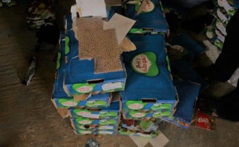 بالصور…الجمارك تحبط تهريب 1.4 مليون من حبة “كبتاجون” مخبأة داخل إرساليتي “كاسترد وتفاح”