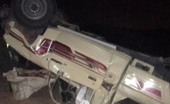 بالصور..قطيع جمال يقلب سيارة شاب بحائل.. ويحرم أمًا من ابنها الوحيد