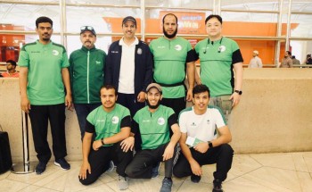 رماة الأخضر يشاركون في بطولة العالم