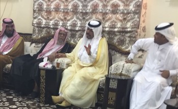 الشيخ عبد الله أبوعامرية يثمن زيارة ومعايدة محافظ بيش له