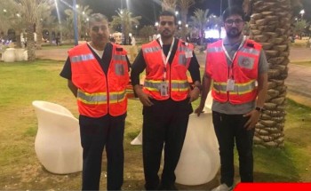 الهلال الأحمر السعودي يشارك في مهرجان الجوف حلوة 1440هـ