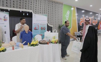 صحة القريات تنظم اليوم العالمي للإسعافات الاولية.