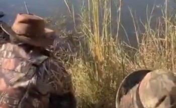 مواطنون يصطادون تمساحاً ويأكلوه.. والشيخ “الخثلان” يوضح الحكم (فيديو)