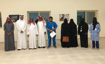مركز الاطفال المعوقين بجازان يستقبل وفد وزارة العمل والتنميه الاجتماعيه بالمنطقه