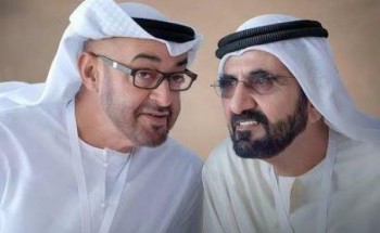 محمد بن زايد يهنئ “معلمه ورفيق دربه” محمد بن راشد بمرور 50 عاماً على توليه أول منصب حكومي