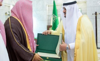 سمو أمير الرياض بالنيابة يستقبل منسوبي فرع هيئة الأمر بالمعروف بالمنطقة