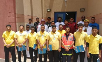 الهلال الأحمر ينفذ دورة تدريبية في برنامج الأمير نايف للإسعافات الأولية