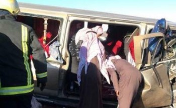 إصابة معلمات نتيجة تصادم حافلتهن وجهاً لوجه مع “جيمس” بحائل