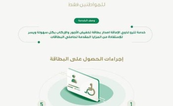 صحة القريات تدشن نظام صرف البطاقات لذوي الإعاقة