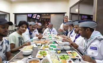 إفطار جماعي لرواد كشافة الأحساء تتويجاً وختاماً لبرامجهم الرمضانية