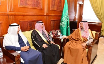 نائب أمير حائل يستقبل مدير عام المطارات الشمالية