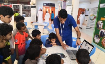 قافلة طبية تثقف طلاب مدرسة صلاح الدين بأبوعريش