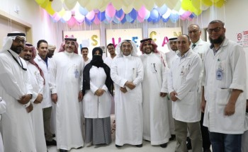 مستشفى الملك فهد العام بالمدينة يحتفي بمرور عام على نجاح اول عملية زراعة خلايا جذعية .