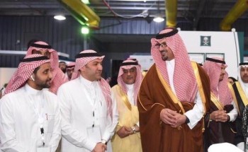 نائب أمير المدينة المنورة يدشن المعرض العالمي للإمتياز التجاري ,
