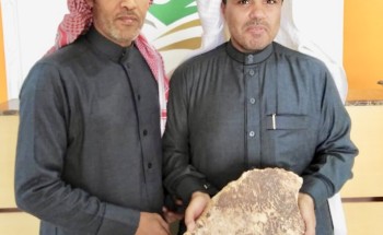 شابان يسلمان آحجار أثرية بنقوش تاريخية لسياحة الشمالية
