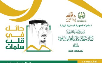 إمارة حائل تطلق الهوية الرسمية لزيارة الملك سلمان للمنطقة