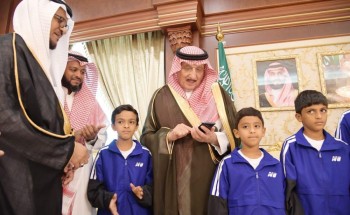 أمير منطقة جازان يدشن دوري المدارس في تعليم صبيا