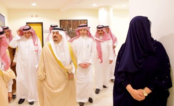 أمير منطقة الرياض يفتتح توسعة القسم النسائي بإمارة المنطقة