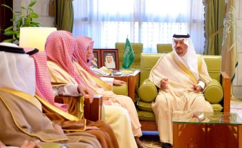 سمو أمير منطقة الرياض يستقبل عدد من أصحاب المعالي والفضيلة والمسؤولين وأعضاء مجلس المنطقة