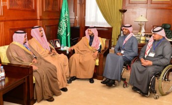 نائب أمير حائل يستقبل المدير التنفيذي لفرع جمعية “جستر” بالمنطقة