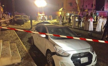 الدفاع المدني ينشر صوراً للأضرار التي حدثت إثر عملية اعتراض صاروخ في نجران.. ويوضح تفاصيل الإصابات