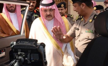 محافظ جدة يدشّن دوريات الرصد الآلي المتحرك المزودة بالأجهزة الذكية (فيديو وصور)