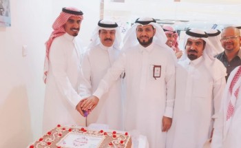 مستشفى القريات العام يقيم حفل معايدة لمنسوبيه