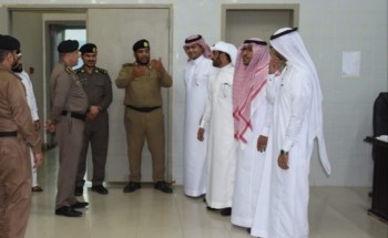 كلية الهندسة تزور سجون جازان