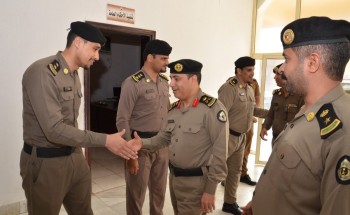 اللواء العصيل يتفقد شرط المحافظات بمنطقة المدينة المنورة