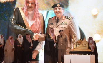 شرطة منطقة المدينة المنورة تفوز بالمركز الأول في جائزة الأداء الحكومي المتميز