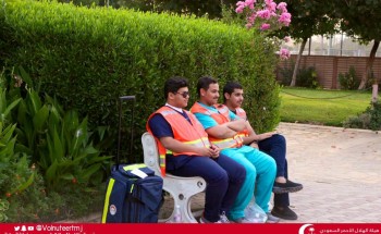 تطوع الهلال الاحمر يختتم مشاركته في المرحلة الاولى من سنا الطائف