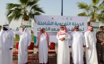 محافظ صبيا يدشن الحملة التوعية الشاملة لمكافحة حمى الضنك بصبيا