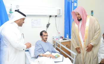 هيئة الشاطئ تزور مرضى الأمير بن ناصر بجازان
