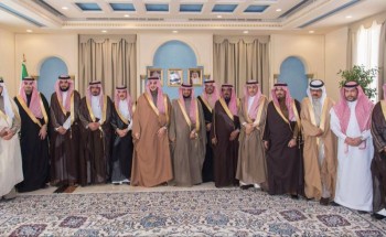 أمير الجوف يستقبل وكيل وزارة الداخلية للأحوال المدنية ومديريها بالمملكة