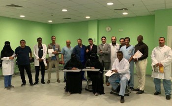 مركز المهارات الفنيه بصحة القريات يختتم دوره الاصابات المتقدمه الأول من نوعها